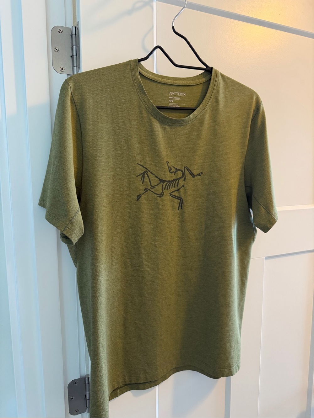 Arc'teryx Olive Green Logo Tee Size Small
